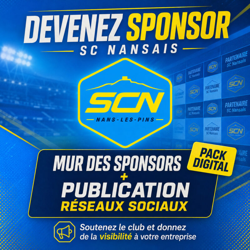 SC Nansais – Club de Football de Nans-les -Pins – Var (83)
